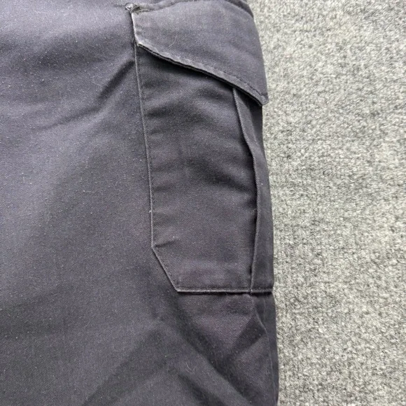 Horace Small Cargo Pants Men's Size 38R Navy Blue Work Uniform Duty - Picture 2 of 12